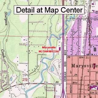   Map   Marysville, Washington (Folded/Waterproof)