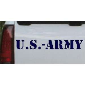 US Army Military Car Window Wall Laptop Decal Sticker    Navy 36in X 5 