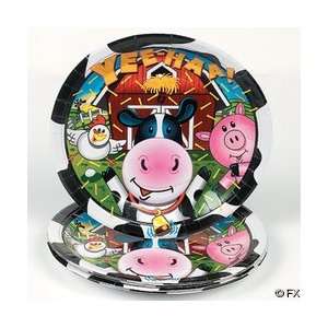  Cow Print Cake Plates   7 Toys & Games