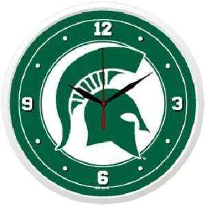  Michigan State Round Wall Clock
