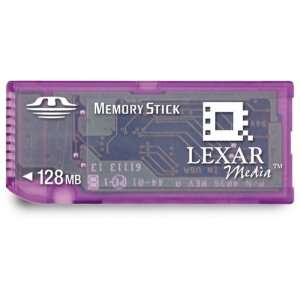    Lexar Memory Stick Digital storage media 128MB