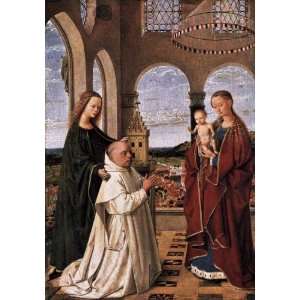   Petrus Christus   24 x 34 inches   Madonna and Chil