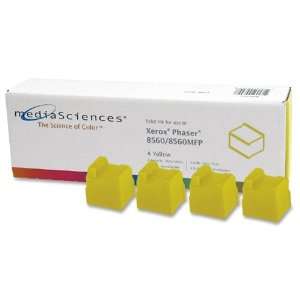  Media Sciences Yellow Solid Ink Stick,Yellow   Solid Ink 