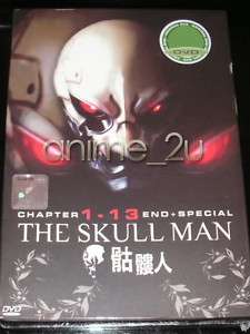 New DVD Anime The Skull Man Chapter 1 13 End + Special  