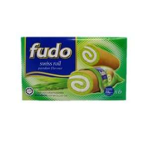 fudo swiss roll (pandan flavour) (1 x 18g x 6)  Grocery 