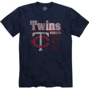  Minnesota Twins Navy Tip Off T Shirt