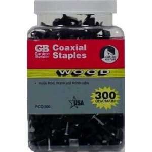    GB PLASTIC COAXIAL STAPLE Use for securing RG 49,