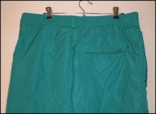 Fila Ski Snow Pants Insulated Mens 38 / 31 Green  