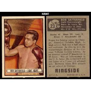   (Boxing) Card# 23 bob satterfield Ex Condition Sports Collectibles