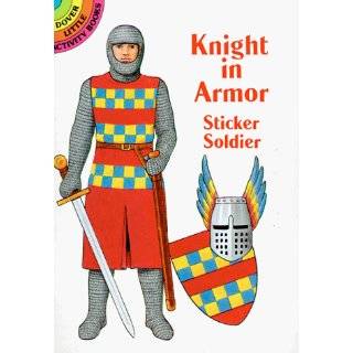 Knight in Armor Sticker Soldier (Dover Little Activity Books Paper 