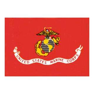  4 x 6 DuPont SolarMax[tm] Nylon Marine Corps Flag 