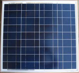 WSolar 50 Watt Solar Panel 12V  
