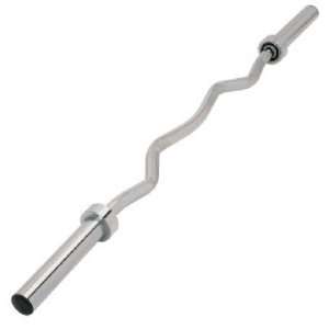   TKO 57 Tri Grip Deluxe Olympic Curl Bar   Chrome