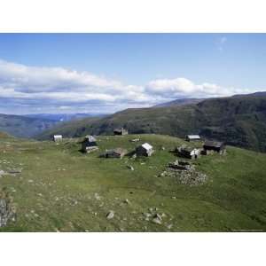 Landscape in Aurlandsdalen, Sogn Og Fjordane, Norway, Scandinavia 