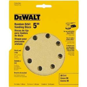 DeWalt DW4310 100 5 8 Hole 100 Grit H&L Random Orbit Sandpaper (100 