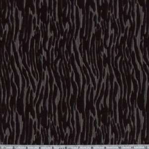   Velvet Zebra Stripes Black Fabric By The Yard Arts, Crafts & Sewing