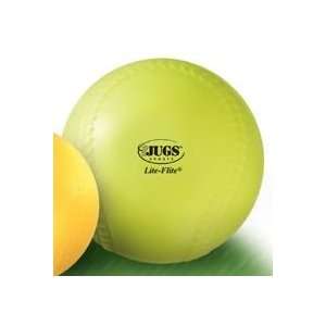  JUGS Lite Flite Softballs, 12in   package of 12 w/ ball 