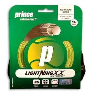  Prince Lightning 16g Optic Yellow Tennis String Sports 