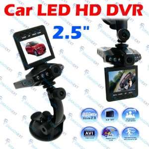  2.5 TFT Color LCD Screen HD Car DVR IR LED Camera 