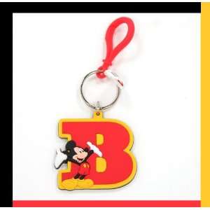    Walt Disney World Mickey Mouse Key Chain Letter B