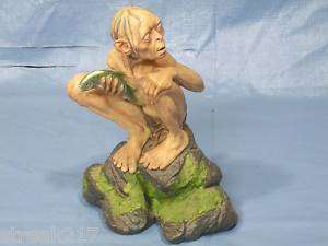 MARKED LORD OF THE RINGS TWO TOWERS SMEAGOL FIGURINE  