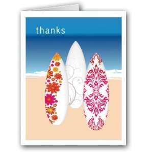  Beach Surf Boards Boxed Note Card  10 Cards & Envelopes 