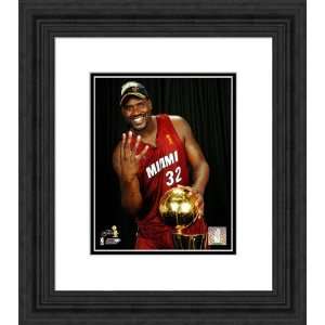  Framed Shaquille ONeal Miami Heat Photograph Sports 