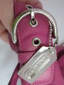 COACH Soho Small Magenta Pink Leather Purse Bag Handbag 9541 VGUC 
