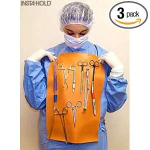 INSTA HOLD Reusable Non Magnetic Surgical Instrument Holding Drape 