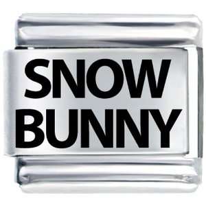  Snow Bunny Italian Charm Pugster Jewelry