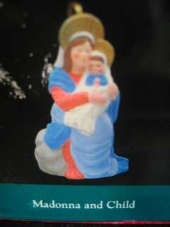 Hallmark Miniature 1990 MADONNA AND CHILD mib  