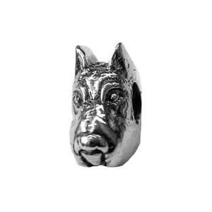  Zable Dog Breed Schnauzer Animals Dogs Sterling Silver 