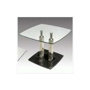   Cilla Lamp Table in Satin Silver CILLA LT T / CILLA LT M / CILLA LT B