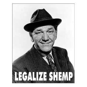  Tin Sign Stooges   Legalize Shemp