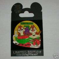 Disney Summer 2006 Chip And Dale Pin New  