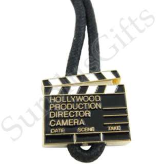 Hollywood Clapboard Slider Rope Key Ring  