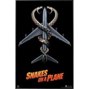  Snakes On A Plane Lamina Framed Poster Print, 23x35