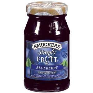 Smuckers Simply Fruit Blueberry 10 oz Grocery & Gourmet Food
