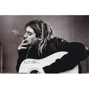  Kurt Kobain   Smoking   Poster (22.25x36)