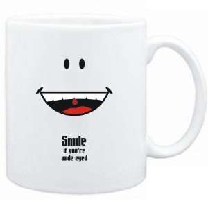  Mug White  Smile if youre wide eyed  Adjetives Sports 