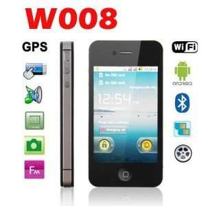  W008 Android 2.2 TV GPS WiFi Capacitive Touch screen cell 