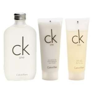  CK One by Calvin Klein 3 Piece Set Includes ED Toilette 