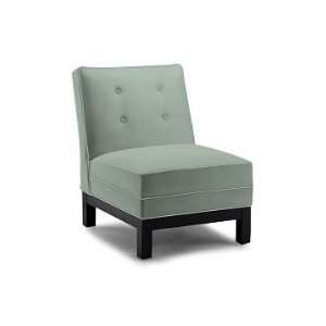    Sonoma Home Abigail Chair, Leather, Light Blue