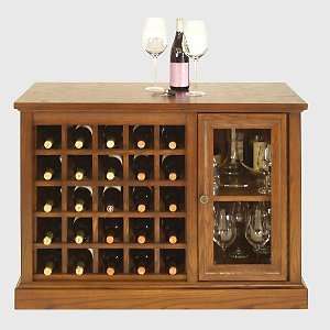  Oak Wine Credenza