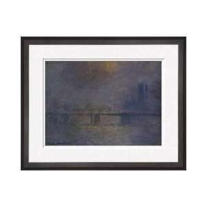  Charing Cross Bridge The Thames 190003 Framed Giclee Print 