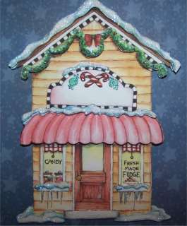 Pre Printed Christmas Candy Store from Collection #2  