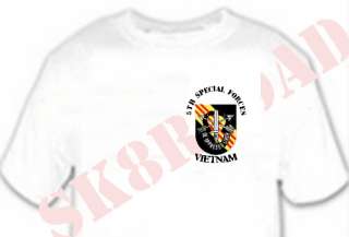 Shirt Army 5th Special Forces Group Vietnam Flash  