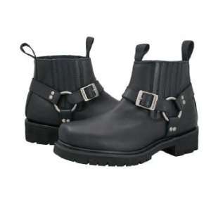  Mens Slip On Harness Engineer Hybrid with Elastic Entry Boots 