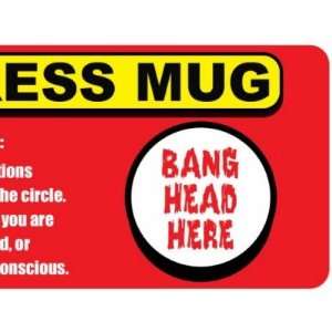  Anti Stress Kit Bang Head Here Mug