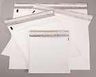 100 #2 (9 x 12) Unlined White Plastic Poly Mailer Bag